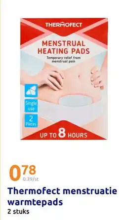 Action Thermofect menstruatie warmtepads aanbieding