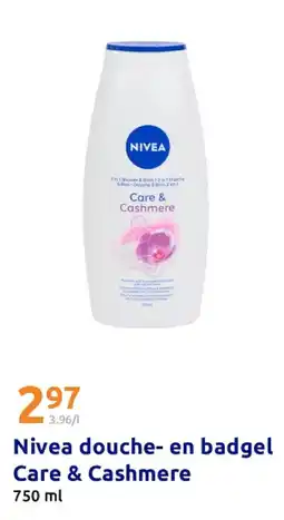 Action Nivea douche- en badgel Care & Cashmere aanbieding