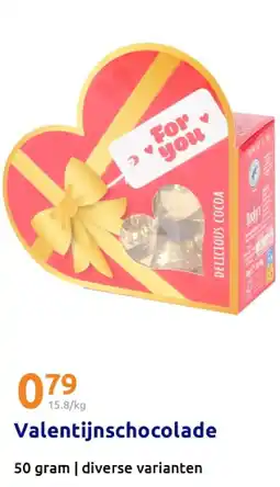 Action Valentijnschocolade aanbieding