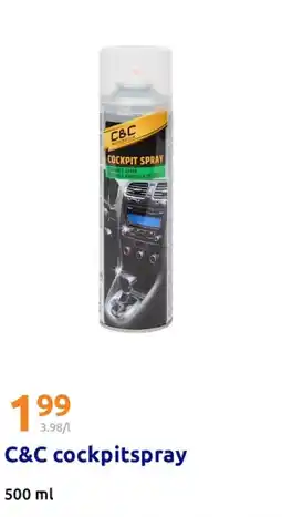 Action C&C cockpitspray aanbieding