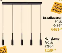 YGO Hanglamp Tubule aanbieding