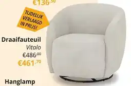 YGO Draaifauteuil Vitalo aanbieding