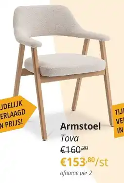 YGO Armstoel Tova aanbieding