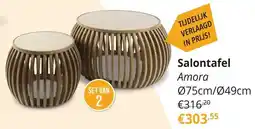 YGO Salontafel Amora aanbieding