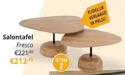 YGO Salontafel Fresco aanbieding