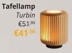 YGO Tafellamp Turbin aanbieding