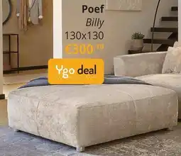 YGO Poef Billy aanbieding