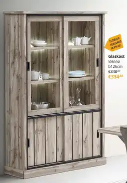 YGO Glaskast Vienna aanbieding