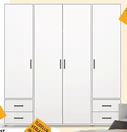 YGO Kleerkast Edvin aanbieding