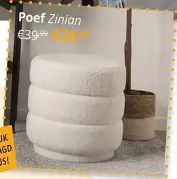 YGO Poef Zinian aanbieding