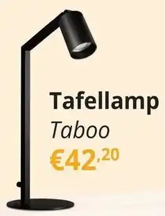 YGO Tafellamp Taboo aanbieding
