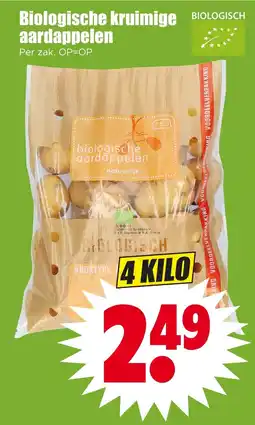 Dirk Biologische Kruimige Aardappelen aanbieding