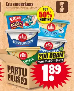 Dirk NL Eru Smeerkaas aanbieding