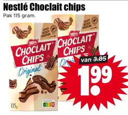 Dirk Nestlé Choclait Chips aanbieding