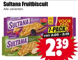 Dirk NL Sultana Fruitbiscuit aanbieding