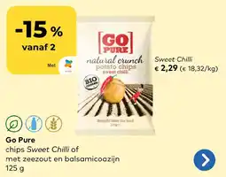 Bio Planet Go Pure Sweet Chilli aanbieding