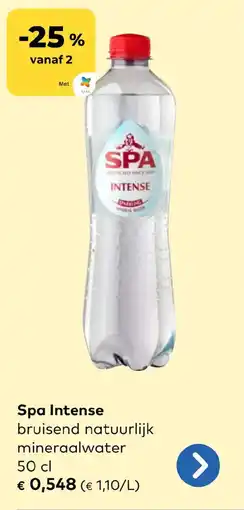 Bio Planet Spa Intense aanbieding