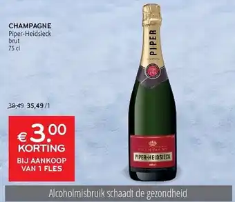Champagne Piper Heidsieck Brut