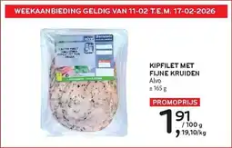 Alvo Kipfilet met fijne kruiden aanbieding
