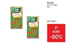 Alvo Tic tac lime & orange aanbieding