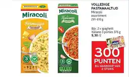 Alvo Miracoli volledige pastamaaltijd aanbieding