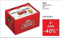 Alvo Stella artois pils aanbieding