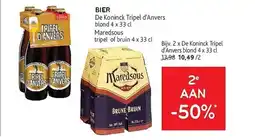Alvo De koninck tripel d'anvers bier aanbieding