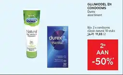 Alvo Glijmiddel en condooms durex aanbieding