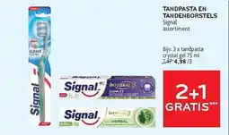 Alvo Signal tandpasta en tandenborstels aanbieding