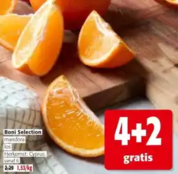 Colruyt Boni selection mandora aanbieding