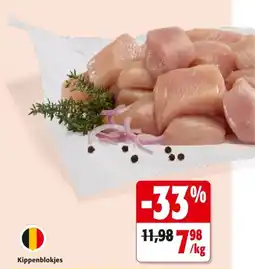Colruyt Kippenblokjes aanbieding