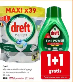 Colruyt Dreft aanbieding