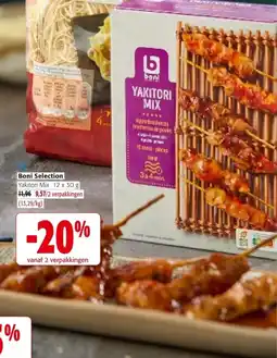 Colruyt Boni selection yakitori mix aanbieding
