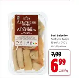Colruyt Boni selection aziatische hapjes aanbieding