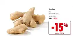 Colruyt Gember aanbieding