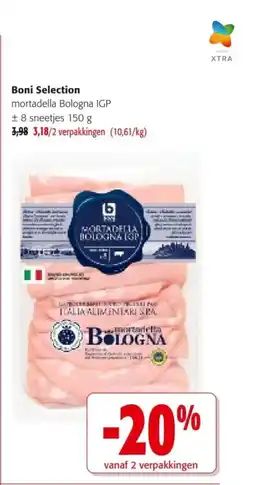 Colruyt Boni Selection mortadella Bologna IGP aanbieding