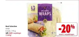 Colruyt Boni selection wraps aanbieding