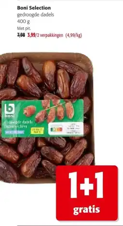 Colruyt Boni selection gedroogde dadels aanbieding