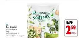 Colruyt Boni selection groene soepmix aanbieding