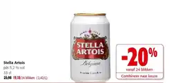 Colruyt Stella artois pils aanbieding