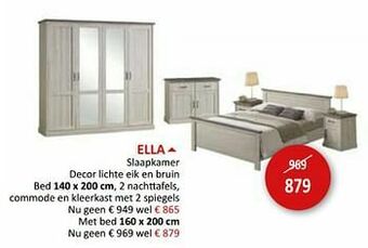 Weba Ella slaapkamer aanbieding