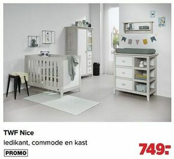 Twf nice ledikant, commode en kast