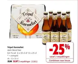 Colruyt Tripel karmeliet aanbieding