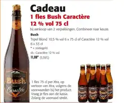 Colruyt Bush Caractère aanbieding