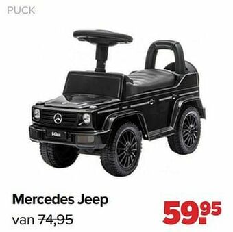 Baby-Dump Mercedes jeep aanbieding