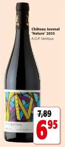 Colruyt Château Juvenal Nature 2025 A.O.P. Ventoux aanbieding
