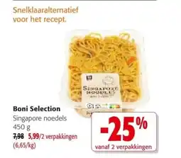 Colruyt Boni selection singapore noedels aanbieding