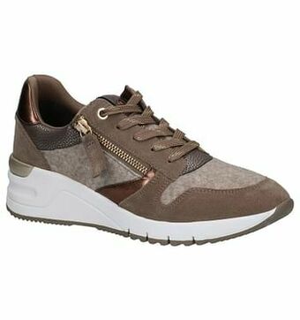 Torfs Tamaris Taupe Sneakers aanbieding