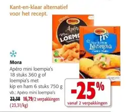 Colruyt Mora aanbieding