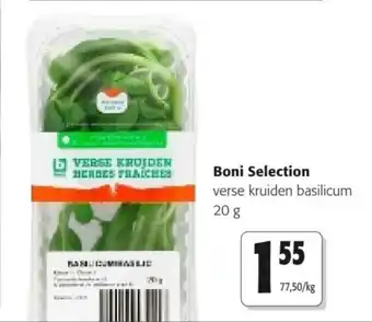 Colruyt Boni selection verse kruiden basilicum aanbieding